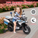 12V Battery-Powered Kids Motorcycle with Training Wheels and 3 Speed Options Magic Cars 2