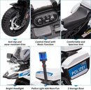 12V Battery-Powered Kids Motorcycle with Training Wheels and 3 Speed Options Magic Cars 5