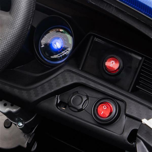 12V Electric Ride-On Police Car Truck for Kids with MP3 and Remote Control Magic Cars 9