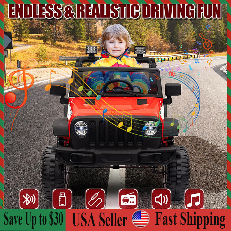 12V Electric Ride-On Truck with Remote Control and Powerful Battery for Kids Magic Cars 10