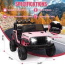 12V Electric Ride-On Truck with Remote Control and Powerful Battery for Kids Magic Cars 4