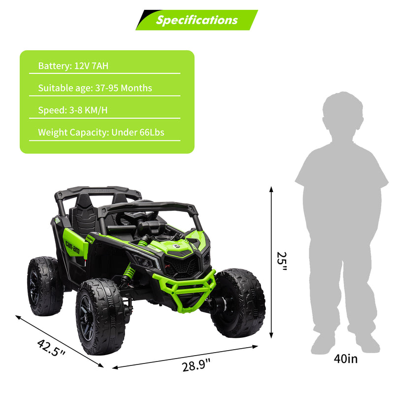 Electric Ride-On UTV Off-Road Car with Remote Control for Kids Magic Cars 20