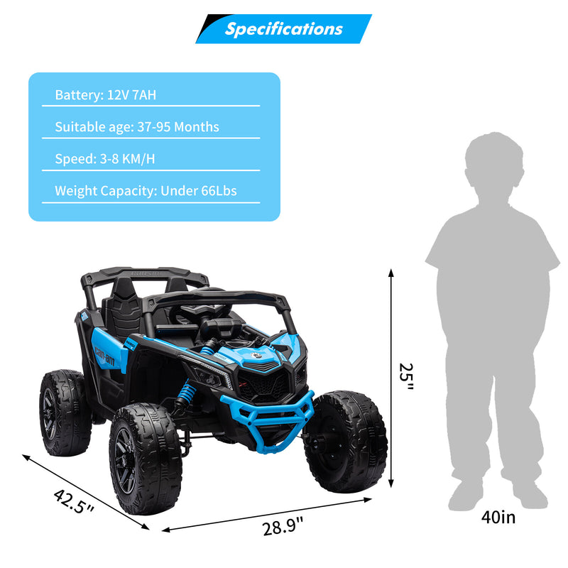 Electric Ride-On UTV Off-Road Car with Remote Control for Kids Magic Cars 22