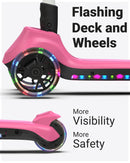 Three-Wheeled Electric Scooter for Kids Aged 4-9, Lightweight Design Magic Cars 5