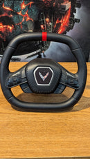 8in Electric Power Steering Wheel for Kids Ride-On Corvette Kart Magic Cars 1