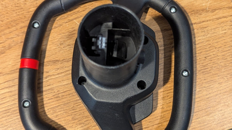 8in Electric Power Steering Wheel for Kids Ride-On Corvette Kart Magic Cars 7