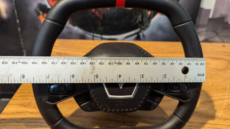 8in Electric Power Steering Wheel for Kids Ride-On Corvette Kart Magic Cars 9