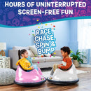 Electric Toddler Bumper Car with 360-Degree Spin and LED Lights for Ages 1.5-4 Years Magic Cars 6