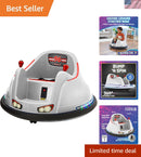 Electric Toddler Bumper Car with 360-Degree Spin and LED Lights for Ages 1.5-4 Years Magic Cars Variant 0