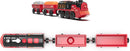 Battery-Powered Electric Train Set with Lights and Sounds for Wooden Tracks Magic Cars 8