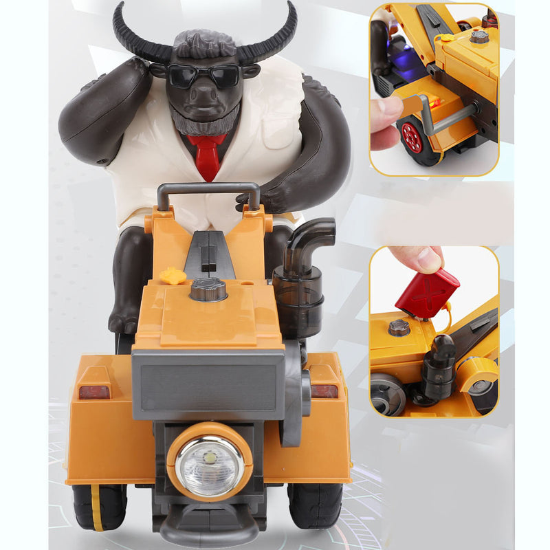 Electric Rotating Stunt Tractor Toy Car for Kids Magic Cars 9