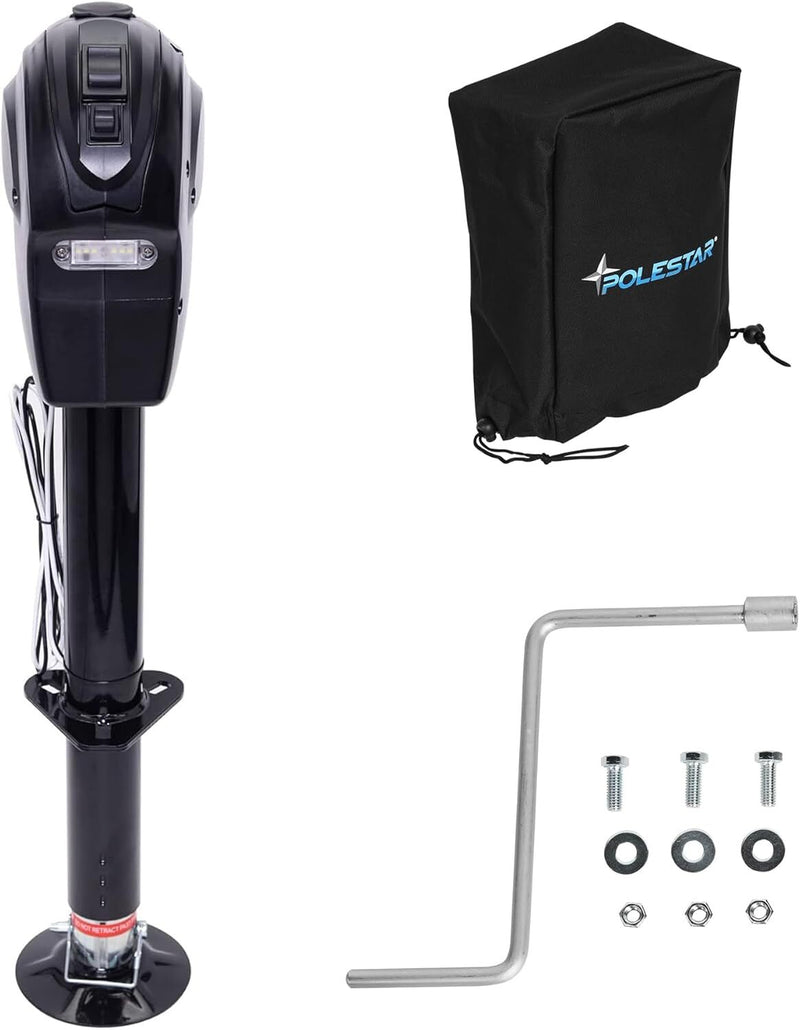 5000lbs Electric Power Trailer Jack with A-Frame Tongue Design Magic Cars 0