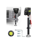 12V DC Power Tongue Jack with Bubble Level, 5000 lbs Capacity Magic Cars Variant 0