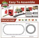 Illuminated Sound Train Set for Children Aged 4 to 8 Magic Cars 2