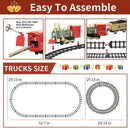 Interactive Electric Train Set for Children 4-8 Years Old with Lights and Sounds Magic Cars 3