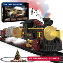 Steam Engine Train Playset for Children Aged 3-8 with Tracks Magic Cars Variant 0