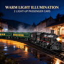 Metal Alloy Steam Train Sets for Kids - Festive Holiday Toy Trains Magic Cars 2