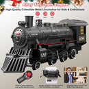 Remote Control Metal Alloy Christmas Train Set for Kids Magic Cars 1