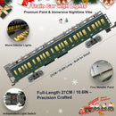 Remote Control Metal Alloy Christmas Train Set for Kids Magic Cars 2