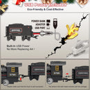 Remote Control Metal Alloy Christmas Train Set for Kids Magic Cars 3