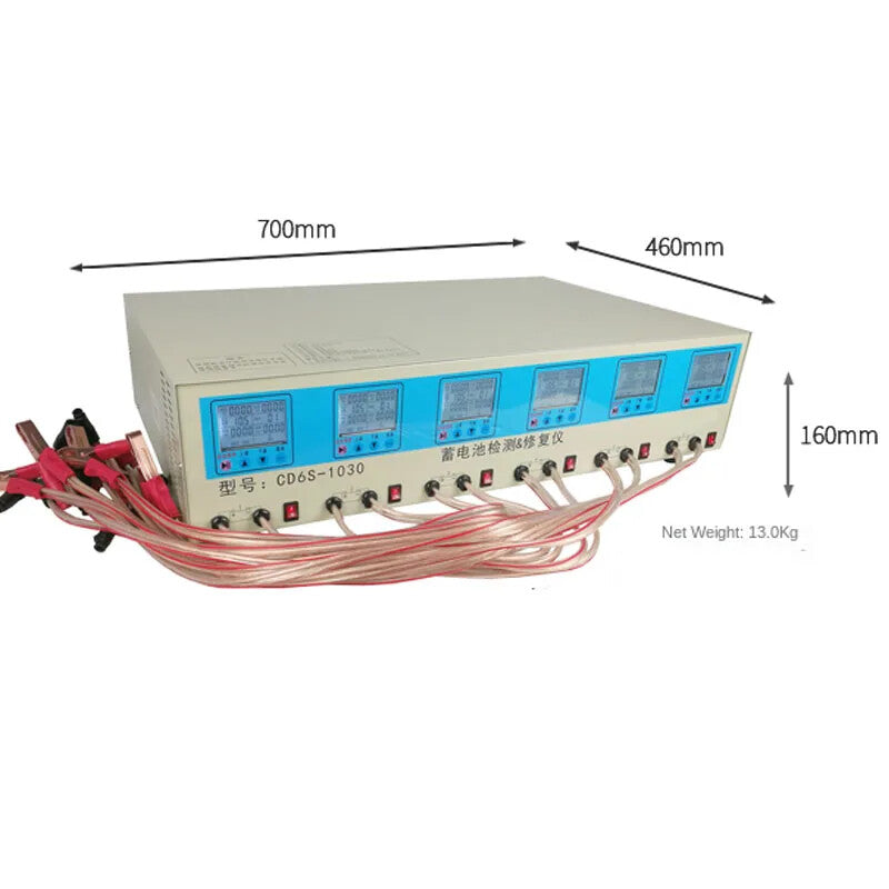 CD6S Electric Tricycle Battery Charge Discharge Diagnostic and Repair Tool Magic Cars 2