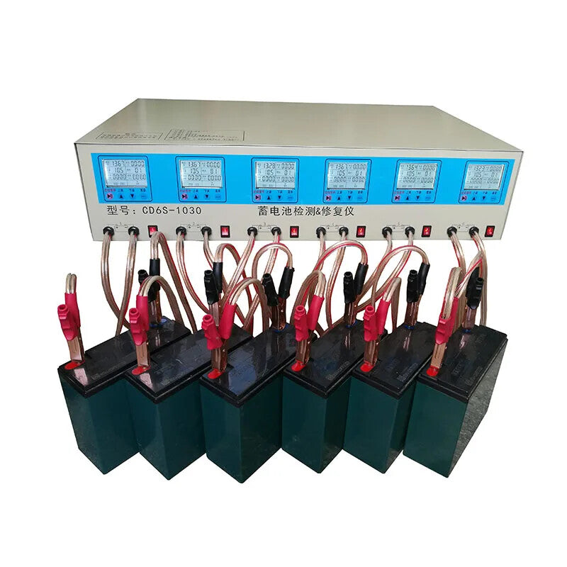 CD6S Electric Tricycle Battery Diagnostic and Repair Tester with Charge/Discharge Functionality Magic Cars 1