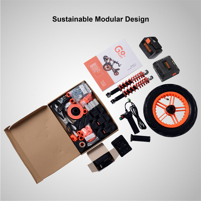 Electric Upgrade Accessories Kit Compatible with L Kit and Go Kart Magic Cars 9