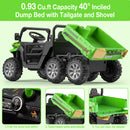 24V Battery-Powered 4WD Electric Ride-On Utility Dump Truck for Kids Magic Cars 11