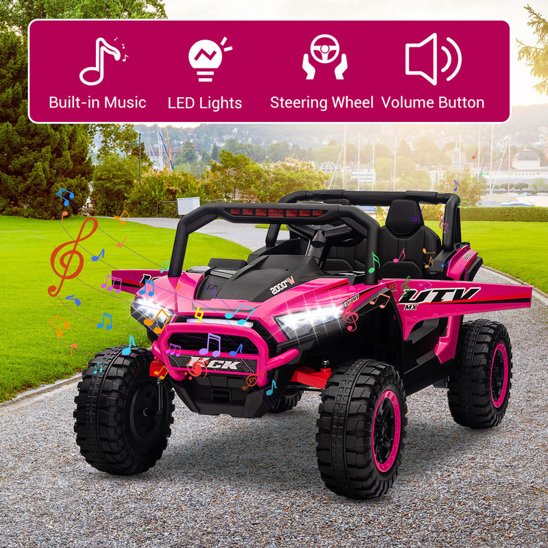 Battery-Powered Electric UTV Ride-On Car for Kids with Remote Control Magic Cars 18