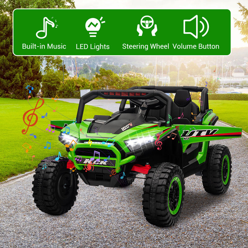 Battery-Powered Electric UTV Ride-On Car for Kids with Remote Control Magic Cars 23