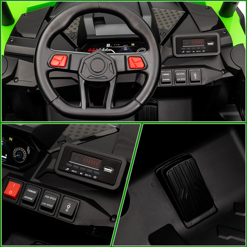 Battery-Powered Electric UTV Ride-On Car for Kids with Remote Control Magic Cars 25