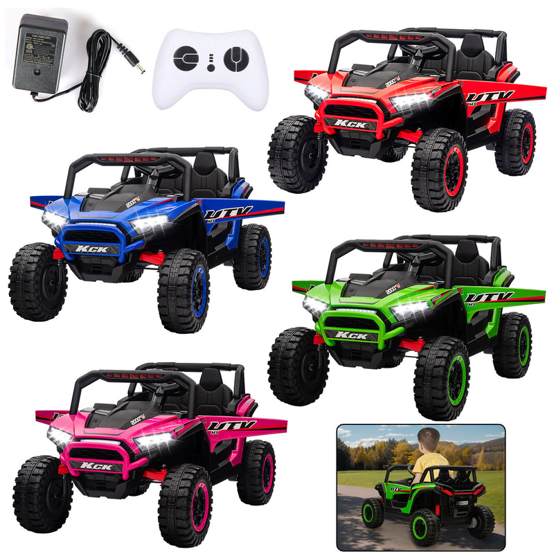 Battery-Powered Electric UTV Ride-On Car for Kids with Remote Control Magic Cars 6