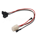 Electric Vehicle 3-Pin Charging Port Socket Cable 33.5cm Magic Cars 1