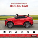 Aosom 12V Red Benz AMG Coupe Ride-On Car for Toddlers with 2 Speed Options Magic Cars 3