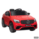 Aosom 12V Red Benz AMG Coupe Ride-On Car for Toddlers with 2 Speed Options Magic Cars Variant 0