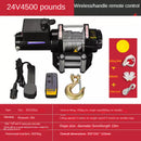 12V 24V Electric Car Winch Small Self-Rescue Hoist Crane Magic Cars 6