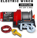 Electric Waterproof Steel Cable Winch for ATV UTV Off-Road Towing and Trail Use Magic Cars 1