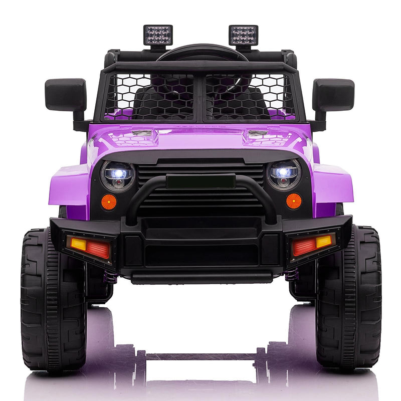 12V Electronic Kids Ride-On Jeep Truck Toy with Lights, Music, Remote Control, and Multiple Colors Magic Cars 2