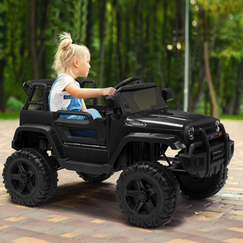 Electronic Kids Ride-On Jeep Car Toy with Remote Control, LED Lights, Music, and 4 Color Options Magic Cars 10