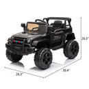 Electronic Kids Ride-On Jeep Car Toy with Remote Control, LED Lights, Music, and 4 Color Options Magic Cars 4