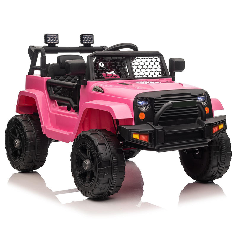 12V Battery-Powered Kids Ride-On Jeep Truck Toy with Remote Control in 3 Colors Magic Cars 0