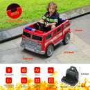 12V Electric Fire Truck Ride-On Car with Remote Control for Kids Magic Cars 4