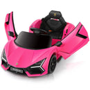 Licensed Lamborghini Electric Ride-On Car with Scissor Doors for Kids Magic Cars 0