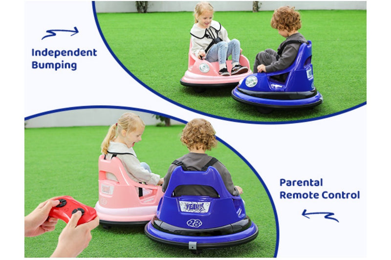 Ride-On Bumper Car for Toddlers with 12V Battery and 1.9 MPH Max Speed Magic Cars 9
