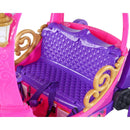 Disney Princess Magical Ride-On Carriage with Sounds & Remote for Girls - Pink/Purple Magic Cars 6