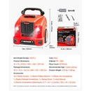 Kids Red Engine Mechanic Car Repair Toy Set with Removable Parts Magic Cars 6