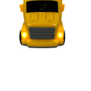 Bright Yellow Engineering Vehicle Toy Truck with Lights and Sounds Magic Cars 2