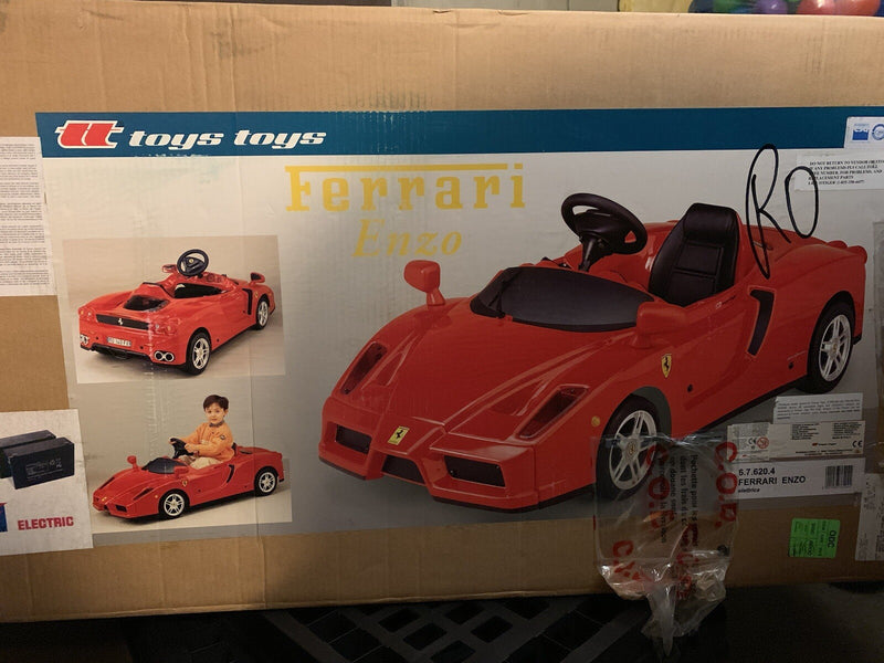 Enzo Ferrari Ride-On Toy Car for Kids Magic Cars 3