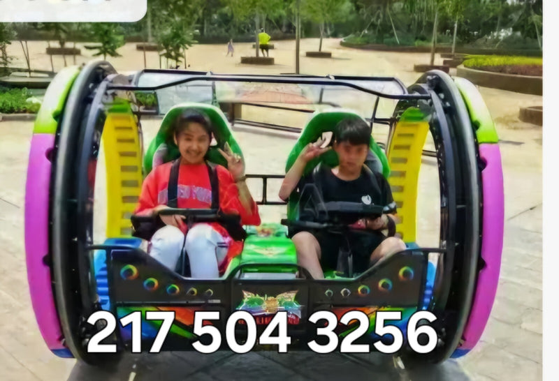 360 Go Electric 2-Person Segway Cart Jurassic Park Amusement Ride Magic Cars 10