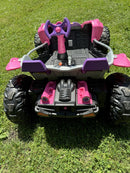 Pink Battery-Powered Ride-On Dune Racer with Power Wheels Magic Cars 2